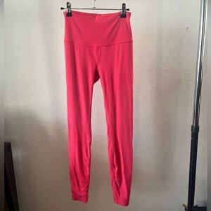 lululemon hot pink leggings